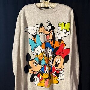 disney characters crewneck